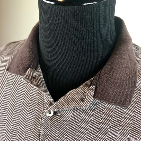 Polo by Ralph Lauren - Herringbone Polo Shirt L - Picture 6 of 7